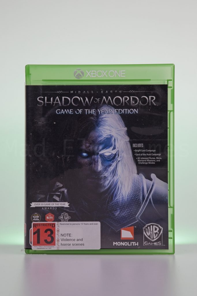 Middle-Earth Shadow of Mordor Game Of The Year Edition for xbox one