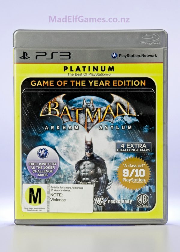 Batman Arkham Asylum [Platinum] [Game of the Year Edition]