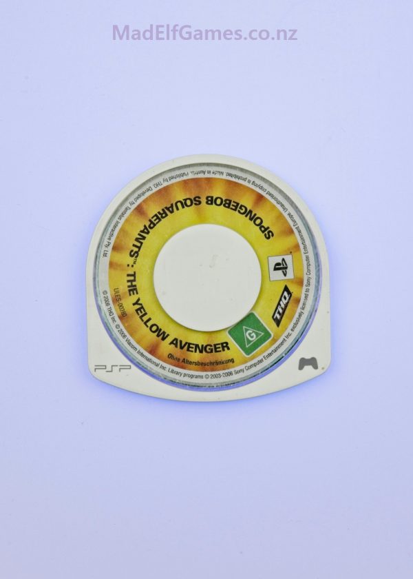 Spongebob Squarepants The Yellow Avenger